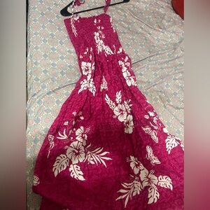 Floral Dark Pink dress